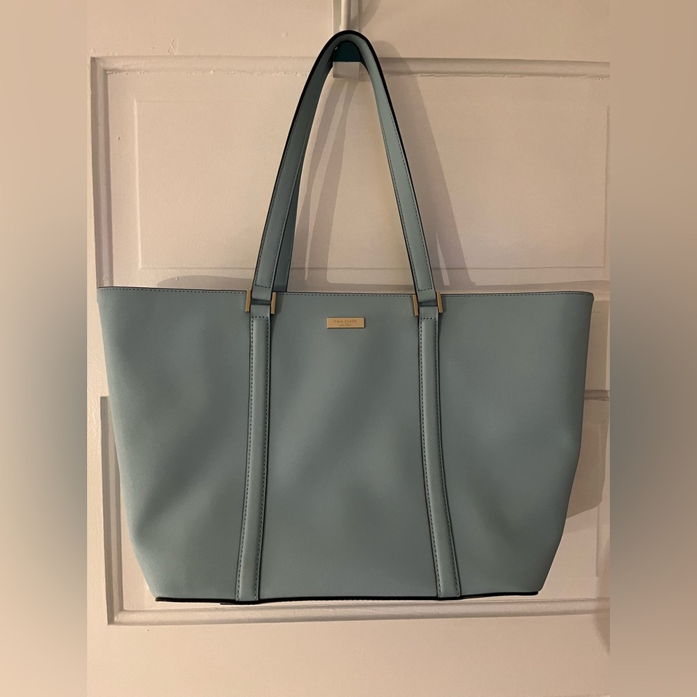 LIKE NEW Kate Spade Baby Blue Tote